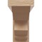Ekena Millwork 4"W x 12"D x 8"H Classic Sheridan Rough Cedar Woodgrain TimberThane Corbel, Primed Tan CORUR04X12X08SHERCPR - alternate 5